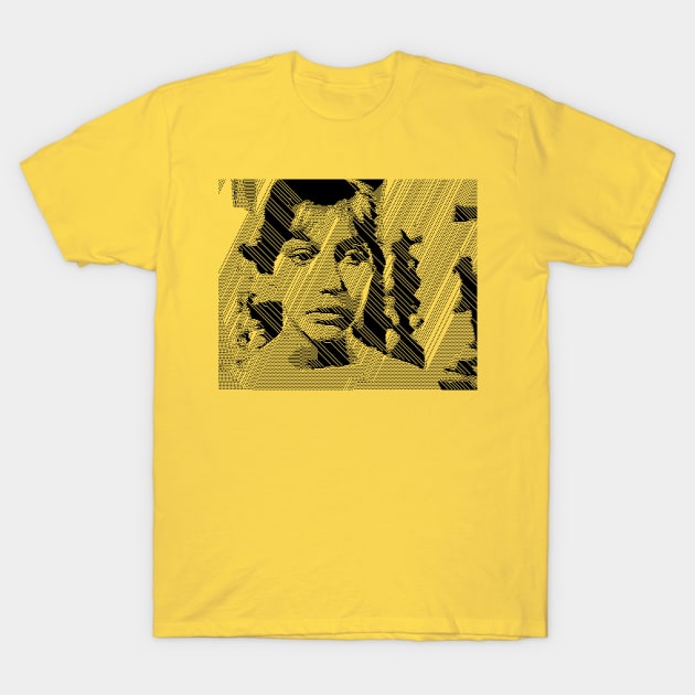 Retro 70s Mod Girl T-Shirt by DankFutura